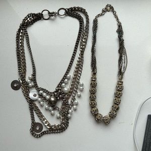 2 pieces of assorted costume jewelry!